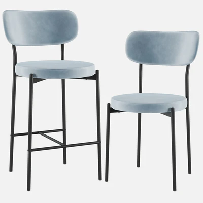 Chair&Bar stool Barbara black legs SG — Ver 3