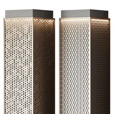 Metal columns with perforation No. 3 — Ver 2