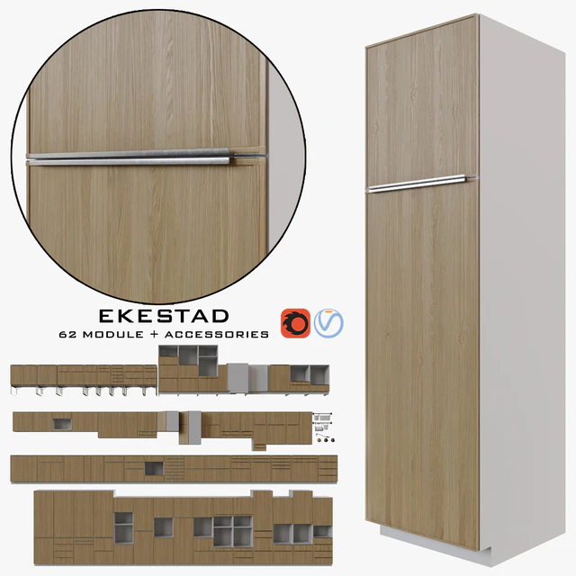 Кухня IKEA EKESTAD — Скачать