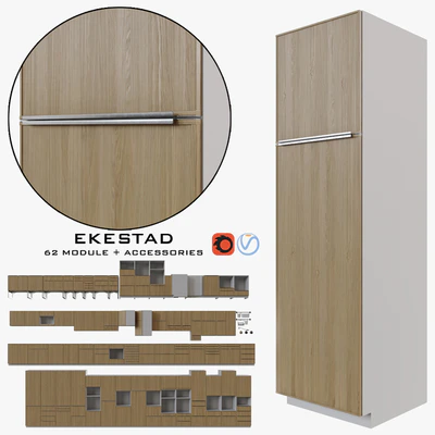 Кухня IKEA EKESTAD — Вид 1