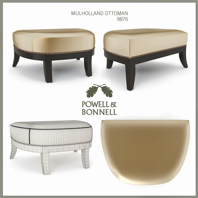 Powell and Bonnell Mulholland Chair and Ottoman — Descargar