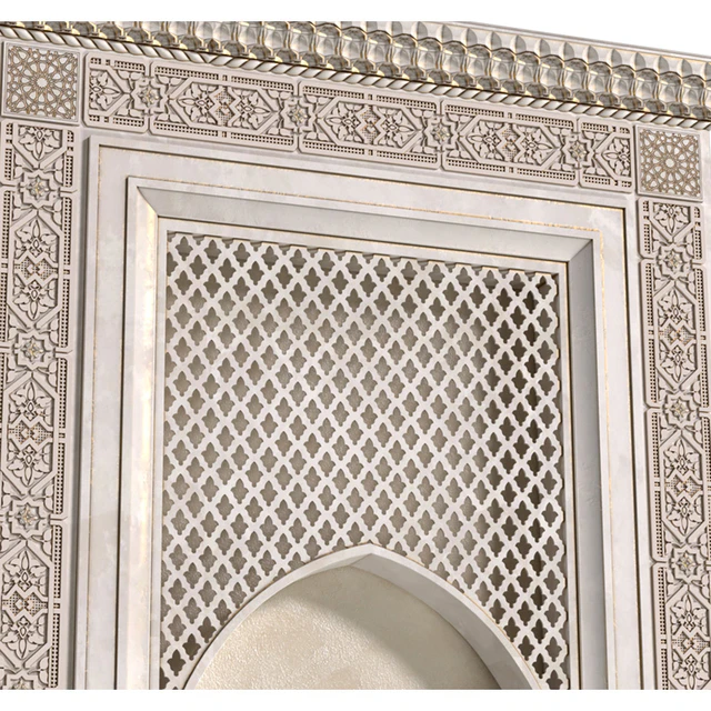 Арка в восточном стиле. Арабская декоративная стена. Arabic wall.Oriental Wall paneling — Скачать
