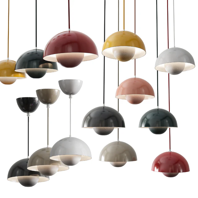 FlowerPot VP1 pendant BY VERNER PANTON — Descargar