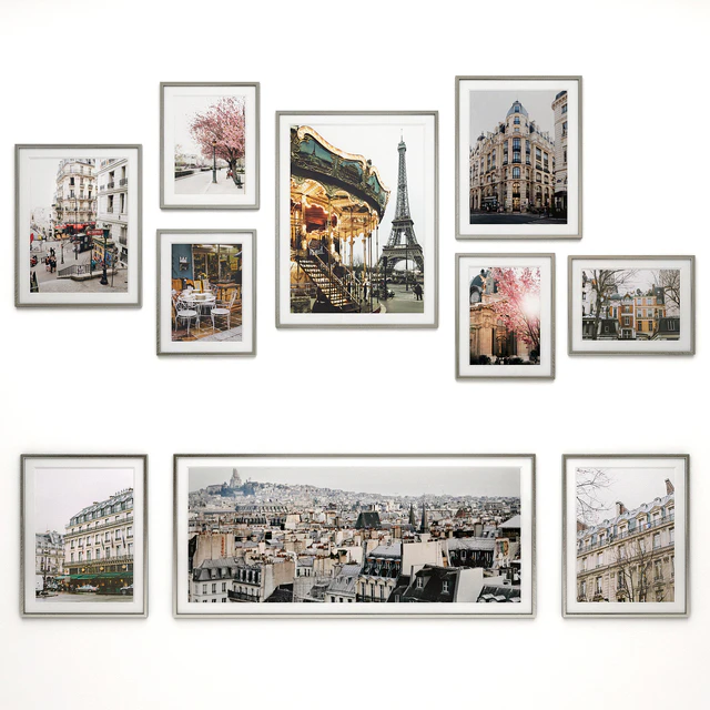 Set pictures of Paris — Скачать
