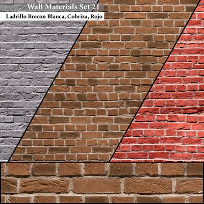 Wall Materials Set 21 — Вид 1
