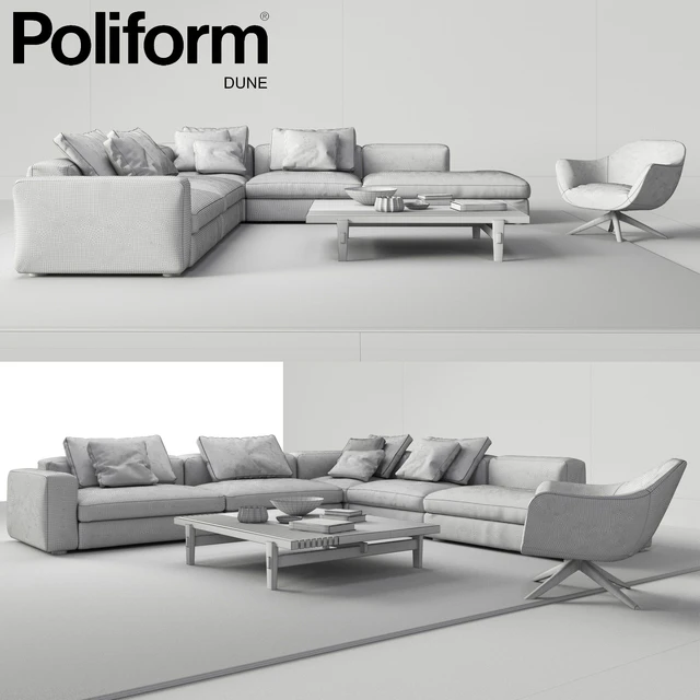Set from Poliform Dune — Скачать