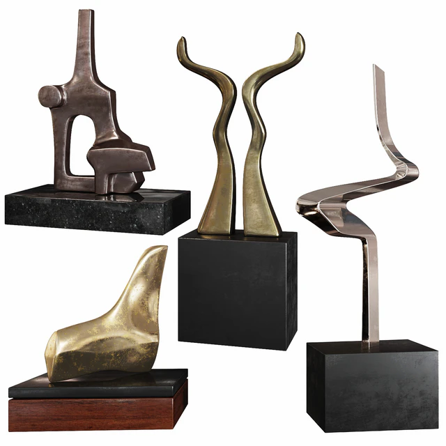 Abstract Sculptures set by Burlini Varga — Descargar