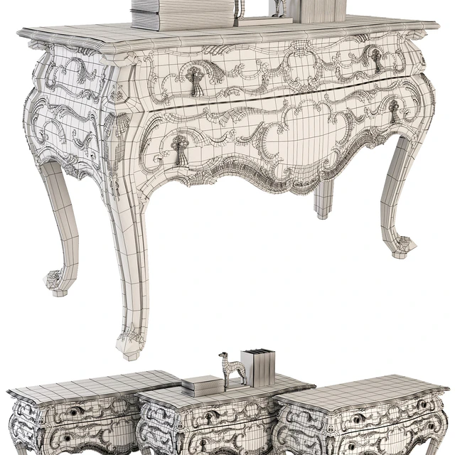 Vittorio Grifoni Chest of drawers art.1154 art.1153 art.1152 — Descargar