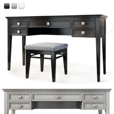 Туалетный столик RFS Бруклин. Dressing table by MebelMoscow — Вид 1