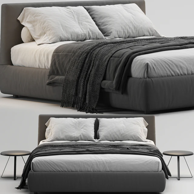 Flou Merkurio Bed — Скачать