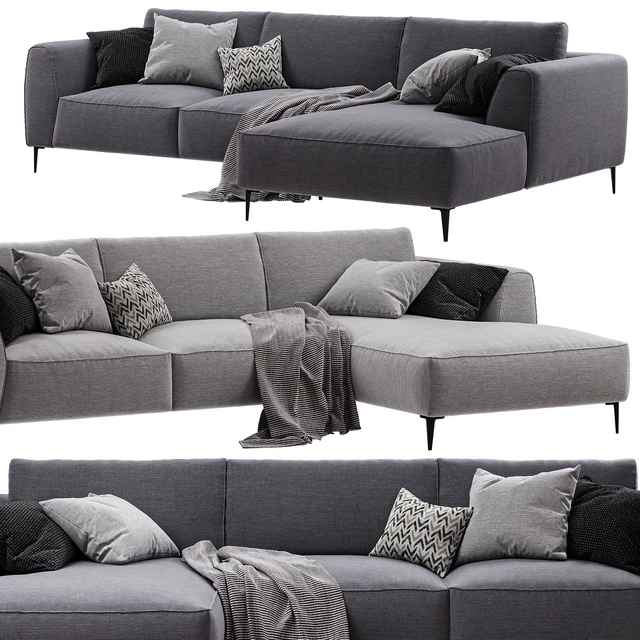 Chateau dAx - Dudy (Corner fabric sofa) — Descargar