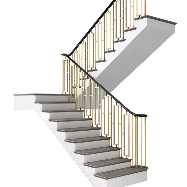 Modern staircase in Art Deco style. — Descargar