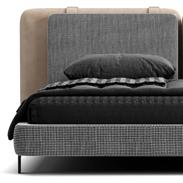 Bed Minotti Tatlin Soft — Descargar