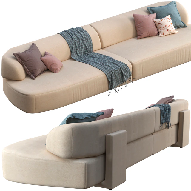 Sofa Moroso Gogan — Descargar