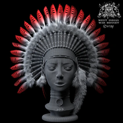West Indian war bonnet — Вид 2