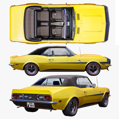 Chevrolet camaro Yenko 1968 convertible — Ver 3