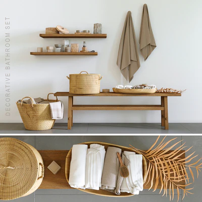 Decorative set for bathroom # 9 — Ver 1