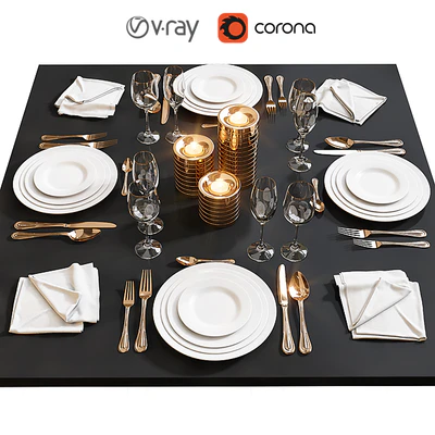 Сервировка стола / Table setting 17 — Вид 1