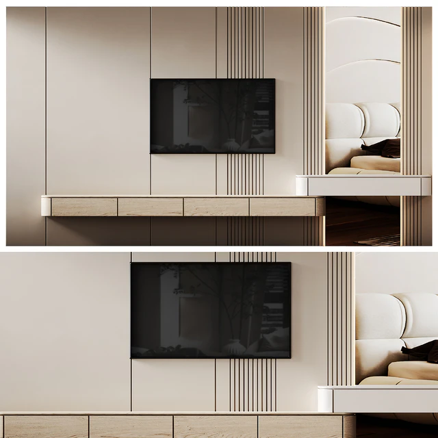 TV Wall for living room TV WALL 06 — Descargar