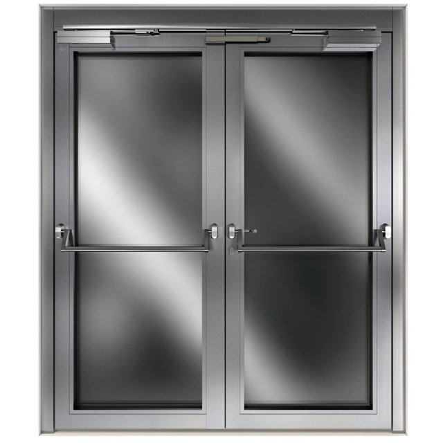 Metal swinging fire doors — Descargar