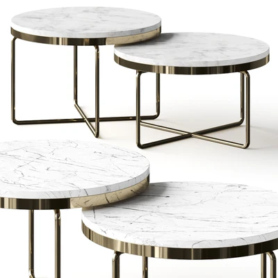 Nordic Studio Lounge Nesting Coffee Tables — Вид 1