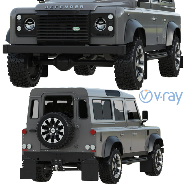 Land Rover Defender Works V8 4-door 2018 — Скачать