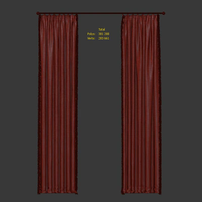 Шторы с бахромой — Вид 2