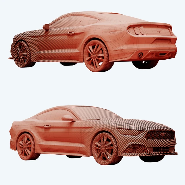Ford Mustang GT HQ Interior — Descargar