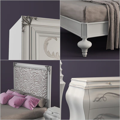 Set in the bedroom Corte-Zari — Ver 2