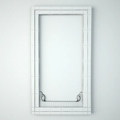 Antique Raja Window Mirror — Ver 2