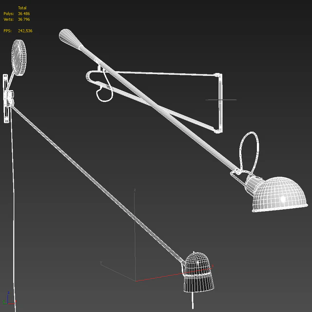 A set of wall lights. LUCEPLAN COUNTERBALANCE. Flos 265 — Descargar