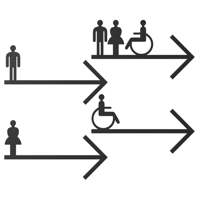 Restroom Directional Door Signs 2 — Descargar