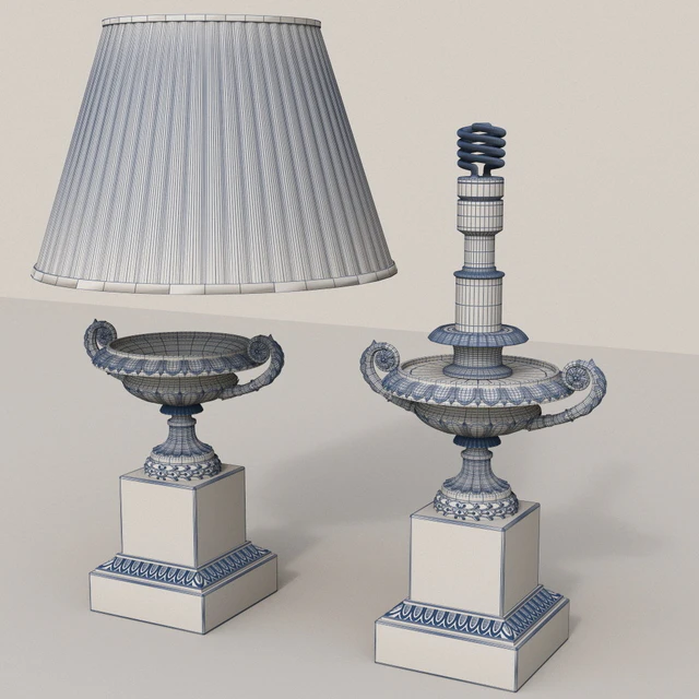 Lamp and a vase of Eichholtz BRESSON — Descargar