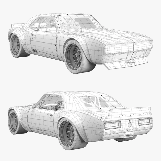 Chevrolet camaro gulf racing 1968 — Descargar