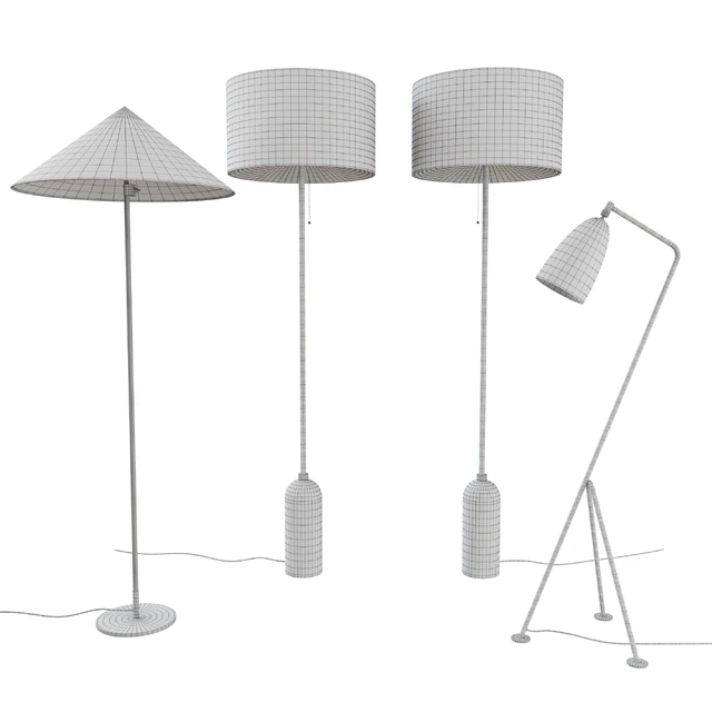 Gubi Floor Lamps Collection — Descargar