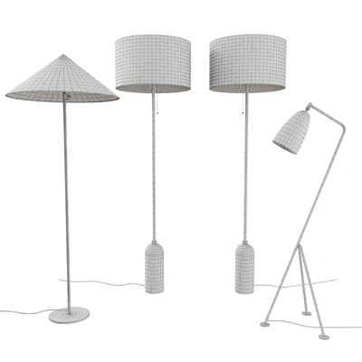 Gubi Floor Lamps Collection — Ver 3