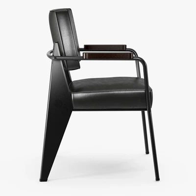 Vitra - Fauteuil direction by Jean Prouve — Ver 2