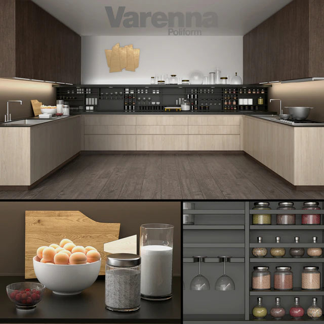 Kitchen Varena Poliform — Скачать