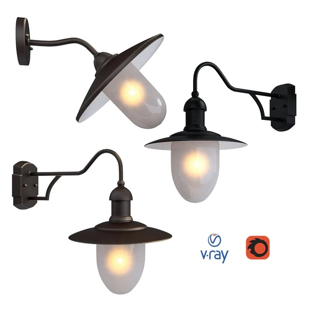 ARUBA, outdoor lighting, wall lamps from the company LUCIDE, Belgium. — Descargar