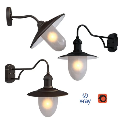 ARUBA, outdoor lighting, wall lamps from the company LUCIDE, Belgium. — Ver 1