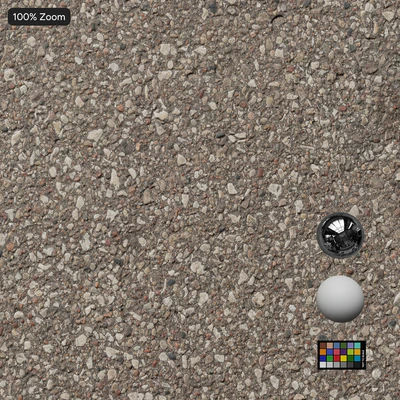 coarse aggregate concrete road texture — Ver 3