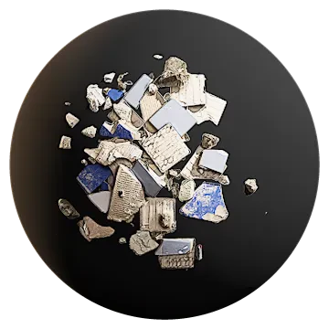 tile rubble pile 001 — Скачать