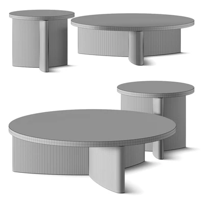 Four Hands Toli Travertine Coffee Table — Вид 3