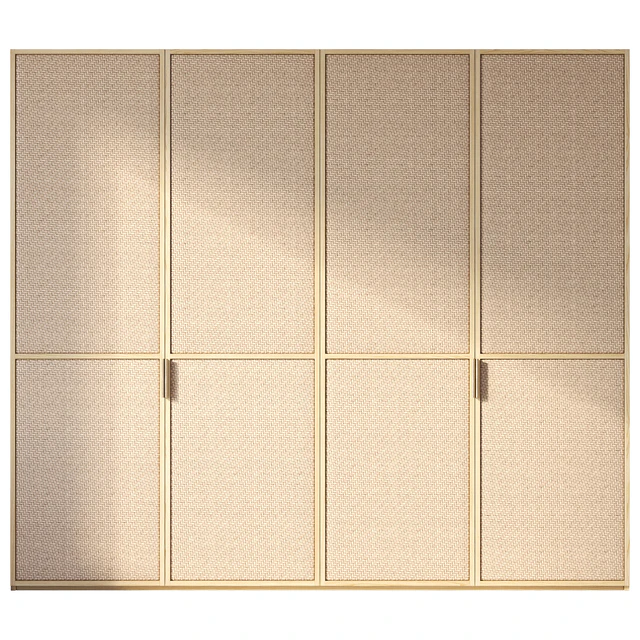 Wooden Wardrobe N003 — Скачать