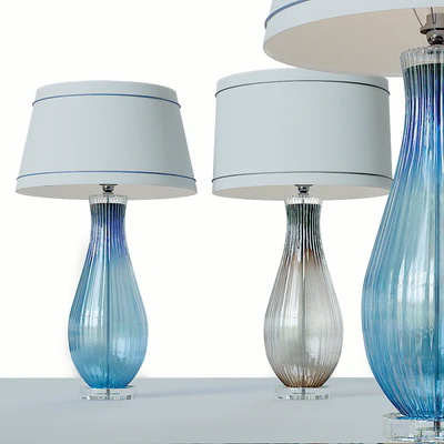 Modern Studio Art Glass Console Lamp  — Вид 1