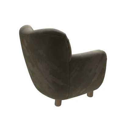 Rumford Accent Chair by Jake Arnold Crate and Barrel — Вид 4