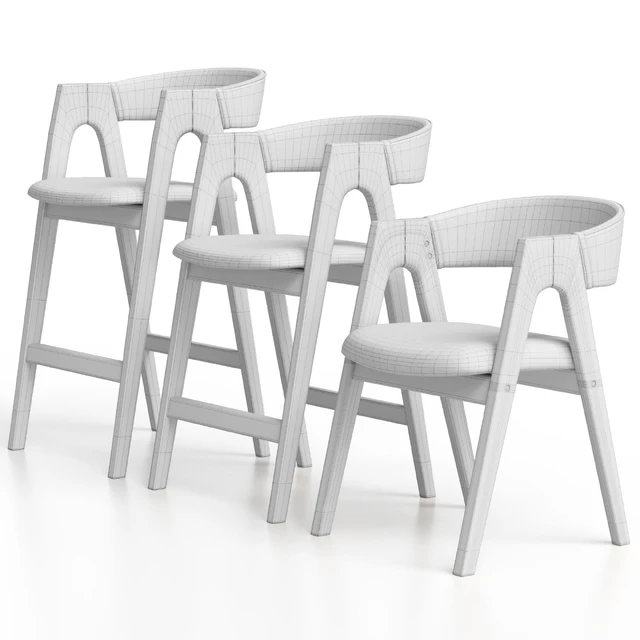 Dublin chair regular, bar and half-bar from Deephouse — Descargar