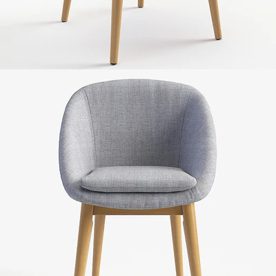 Dining group Jimi La Redoute. Table + chair — Ver 2