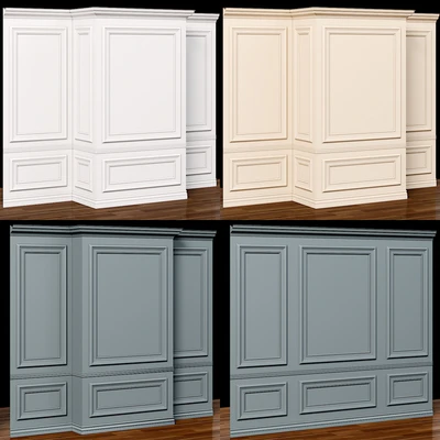 Wall molding 10. Boiserie classic panels — View 2