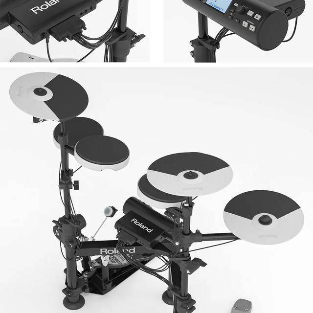Электронная барабанная установка ROLAND TD-4 — Скачать